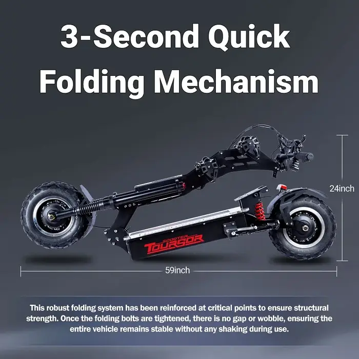 Livraison ponctuelle européenne scooter électrique tout-terrain de plage de 14 pouces avec mini
