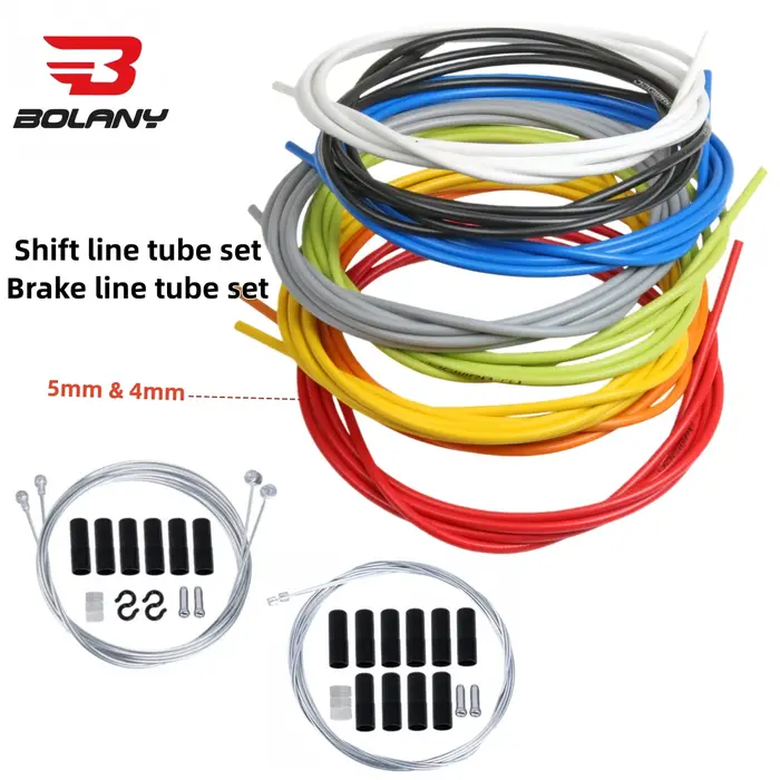 BOLANY 2.5m câbles de frein de vélo tuyau 5mm vtt