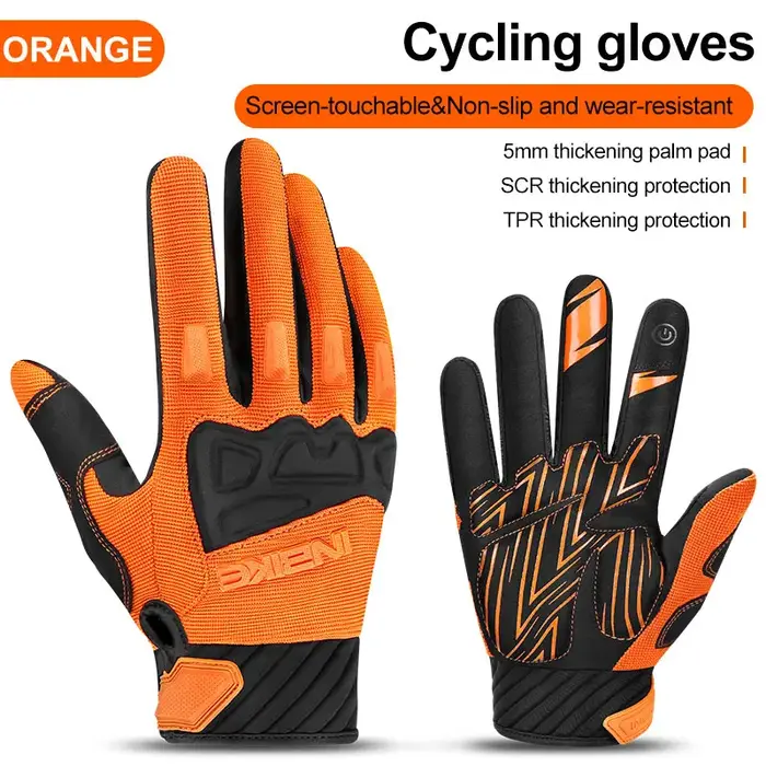 INBIKE hommes gants de cyclisme écran tactile vtt cyclisme vélo gants d'équitation pour hommes vélo