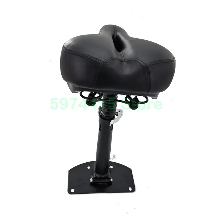 Selle Pliable pour Scooter Électrique de 10 Pouces, Siège Pliable, Réglable, Absorbant les Chocs, Tige de Selle pour KUGOO M5