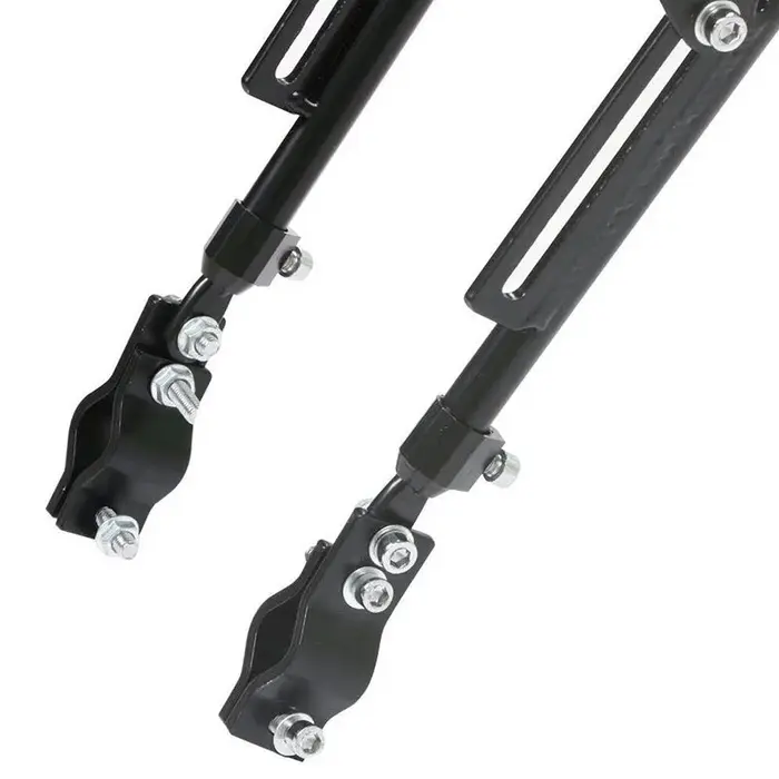 1PC alliage arrière porte-vélo sac de transport bagages Cycle VTT noir