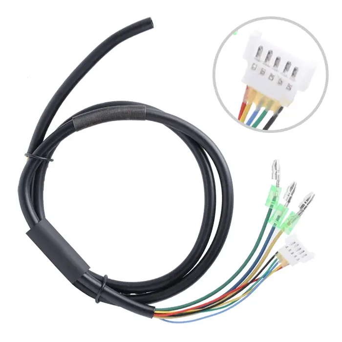 Câble d'extension de fil de moteur de Scooter électrique, cordon de remplacement étanche de 85cm con