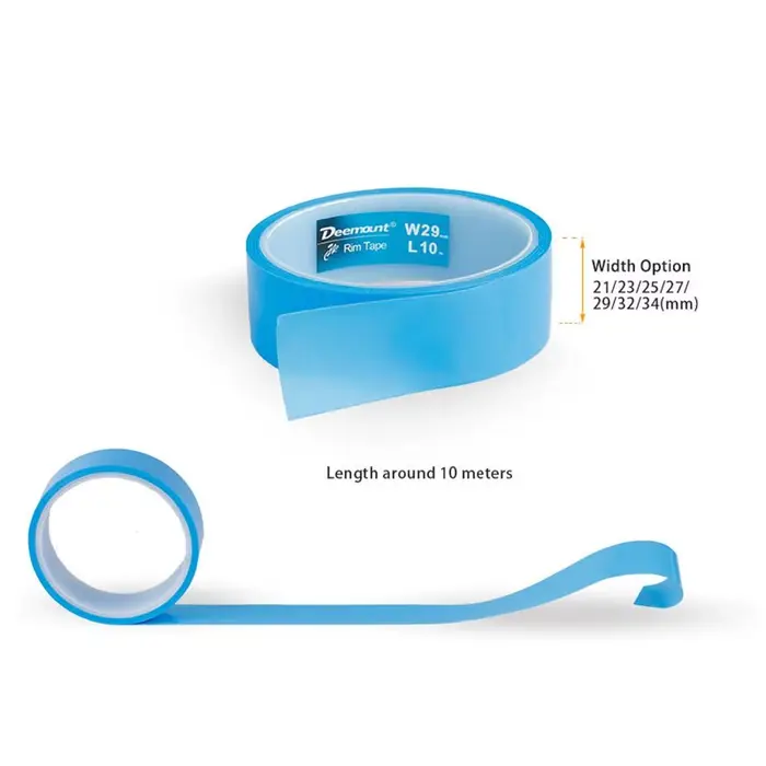 Bandes de jante de vélo tubeless de 10 mètres
