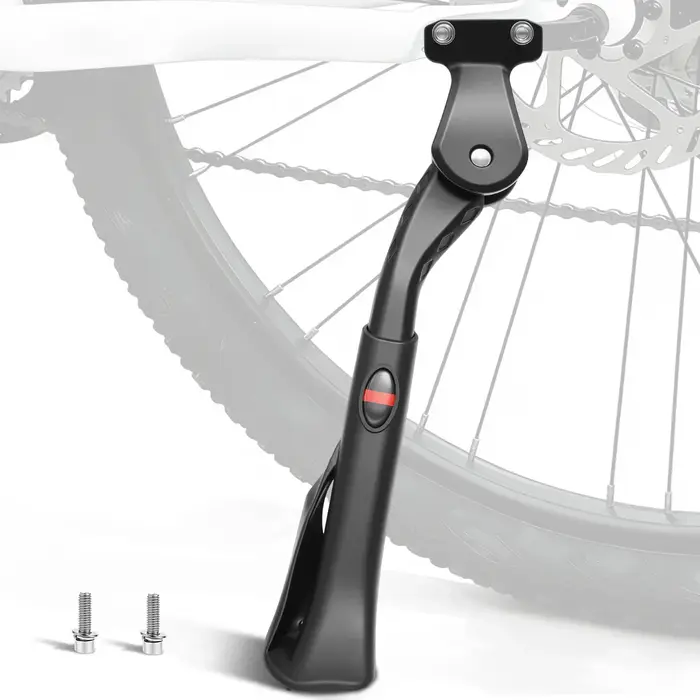 Béquille de vélo réglable en alliage d'aluminium