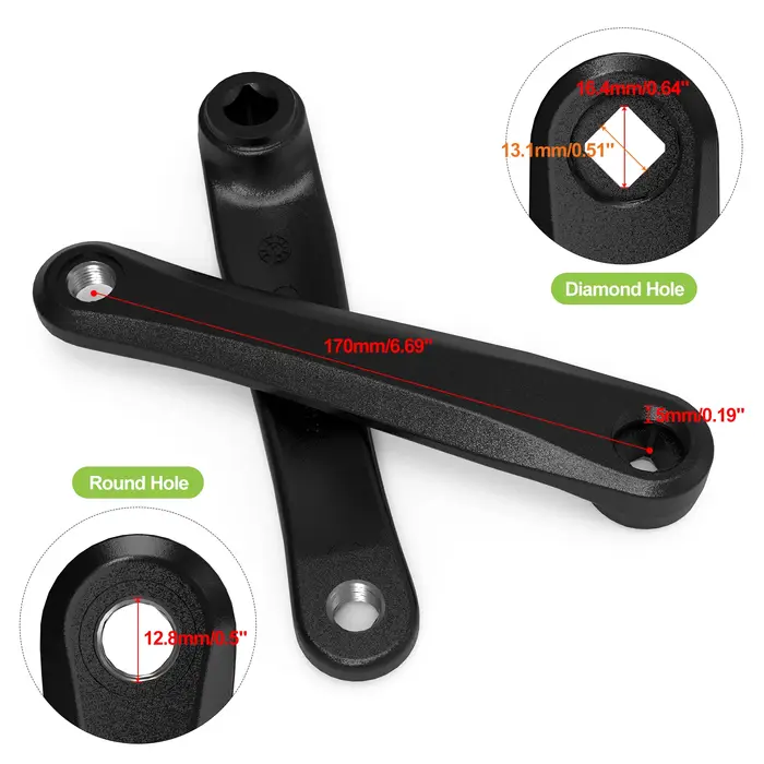 Manivelle BAFANG pour vélo électrique