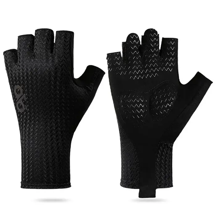 Gants de cyclisme demi-doigt respirants d'été, ultralégers, pour vélo de route, antidérapants, couss