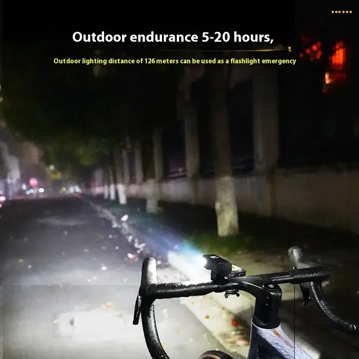 Feu de vélo Portable IPX6