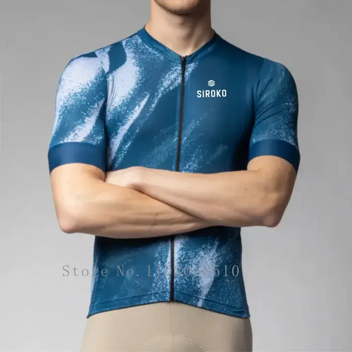 Siroko Maillot de cyclisme chemise été vêtements de cyclisme course Sport vélo chemise Ropa Ciclismo Pro homme vtt vélo été Maillot