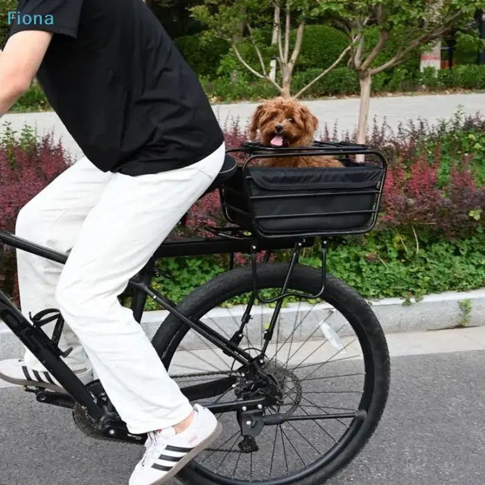✔ Panier de vélo 2-en-1 pour chien