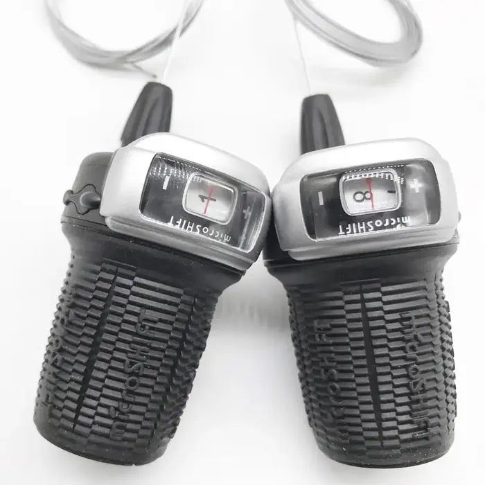 MicroWinterFT-Dérailleur de vélo de montagne triple index, manette de vitesse de type torsadé, changement de vitesse 21/24, 3x7, 8