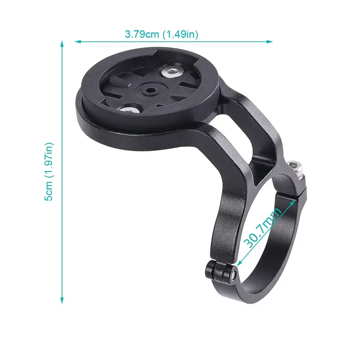 Support universel d'ordinateur de vélo, angle réglable, vue centrée, extension de vélo, support d'or