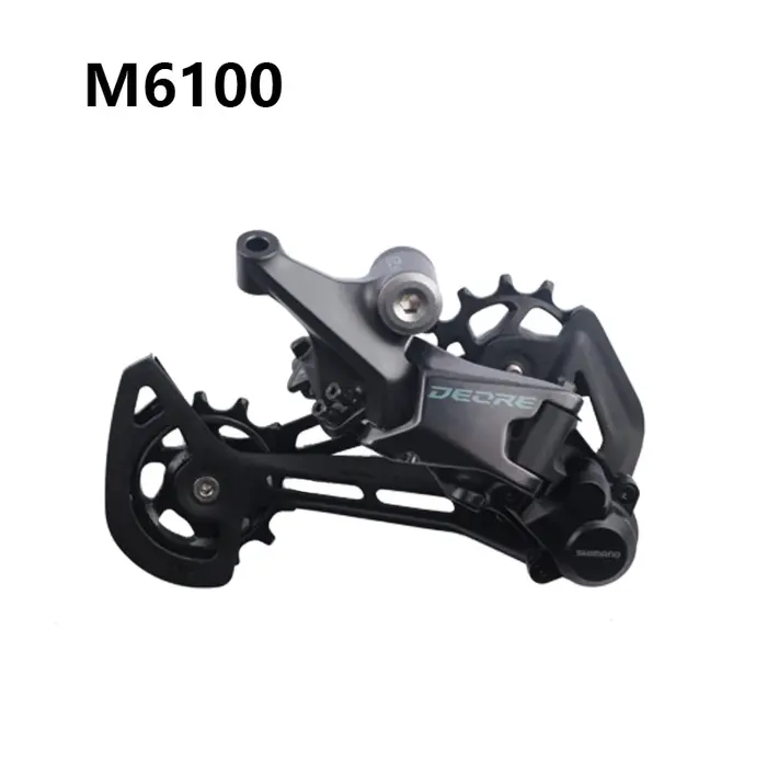 SHIMANO DEORE SL-M6100 droit RD-M6100 SGS 12 vitesses manette de vitesse dérailleur arrière Original pour vélos de montagne pièces d'équitation vtt