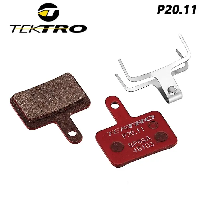 TEKTRO-Plaquettes de frein à disque pour vélo, P20.11, haute performance, matériau composite métal-c