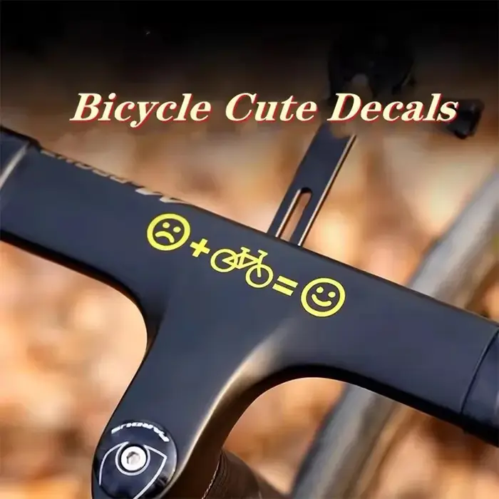 Autocollants personnalisés pour vélo