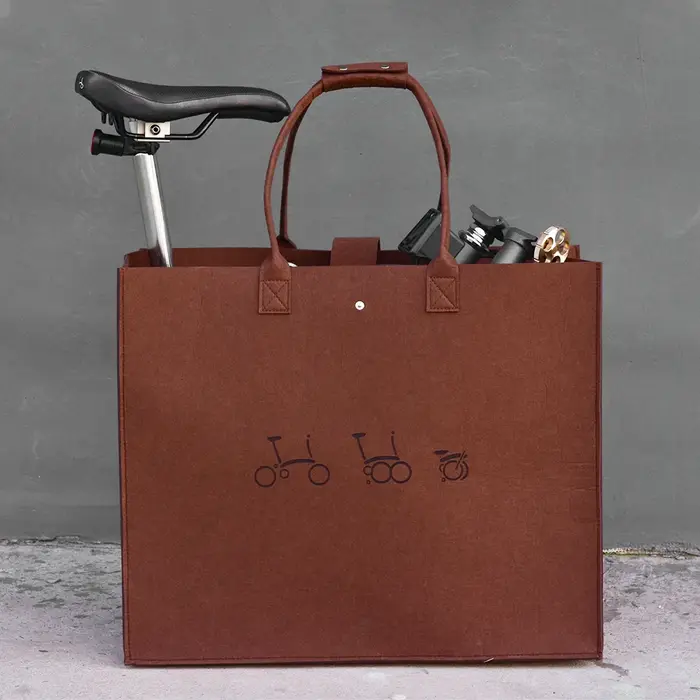 1 pièces sac de rangement de vélo pliable léger à la mode pour Brompton 14-16 pouces pour sac fourre-tout Dahon sac de