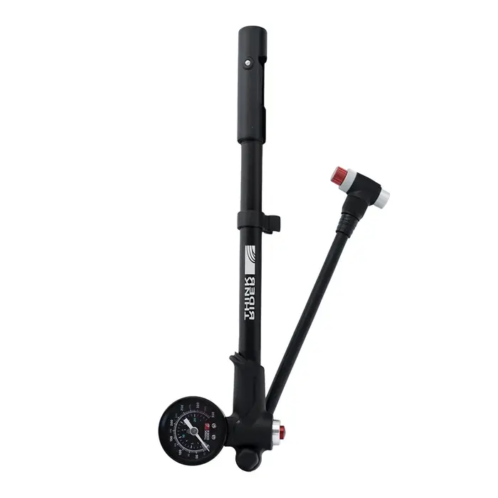 Pompe à air de vélo Portable haute pression 350psi avec jauge pour fourche et Suspension arrière amortisseur