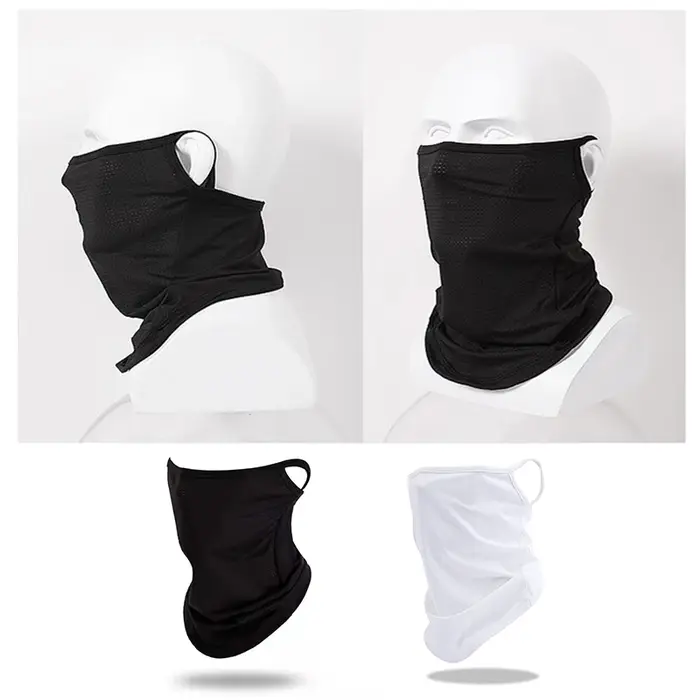 Cagoule d'extérieur, masque facial d'équitation unisexe