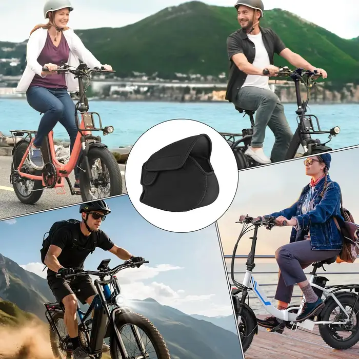Housse de protection coupe-vent pour moteur de vélo électrique