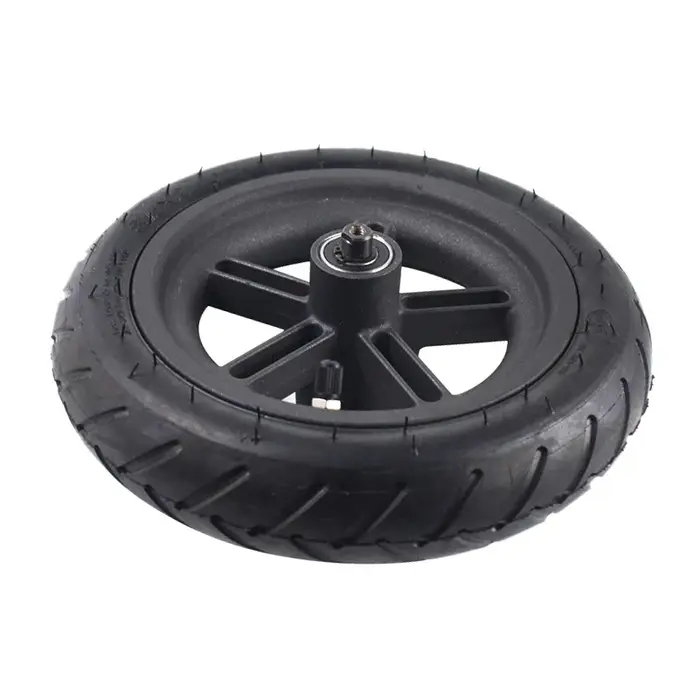 Pièces de réparation pour trottinette électrique : Pneu arrière ABVE-8 1/2X2, Roue en caoutchouc ple