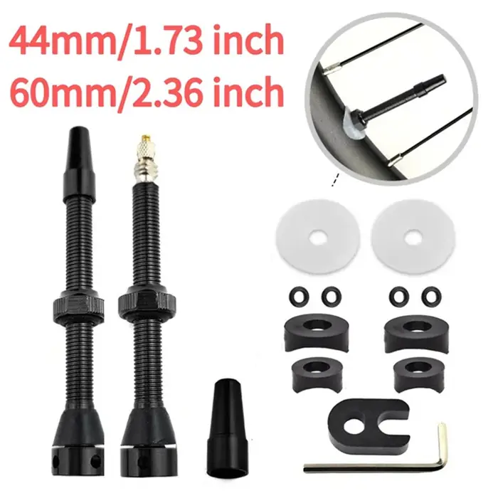 Valve d'air Tubeless, vtt pour vélo de route de montagne