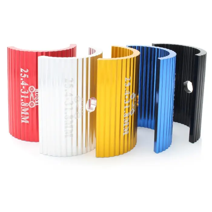 1 paire de cale de Conversion de guidon de vélo 25.4mm à 31.8mm/31.8mm à 35mm