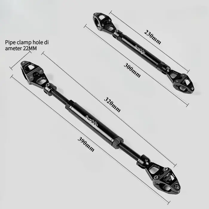 Support d'extension universel pour guidon de moto