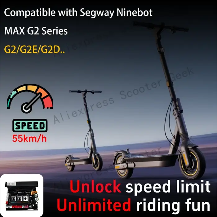Contrôleur haute vitesse de contrôle principal G2 55 km/h 40 km/h pour Ninebot de Segway Max G2 G2E G2D