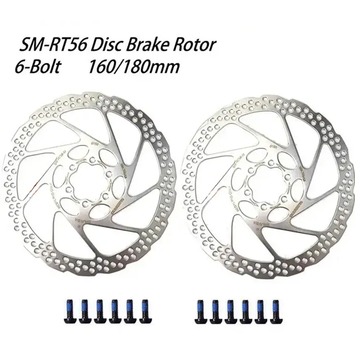 Rotor 180mm 160mm disque de frein DEORE SM RT56 disques