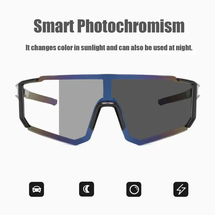 Lunettes de vélo photochromiques