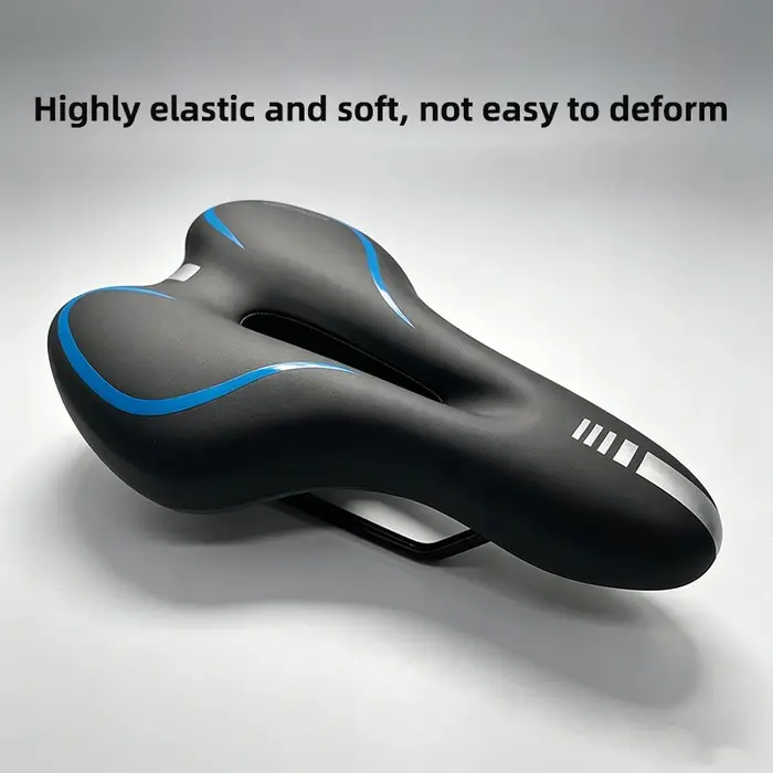 Selle de vélo en silicone avec coussin