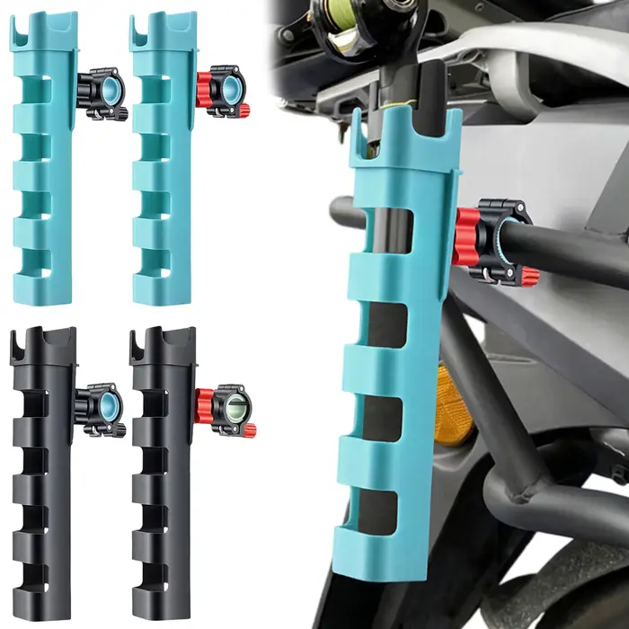 Support de canne à pêche pour porte-bagages de vélo