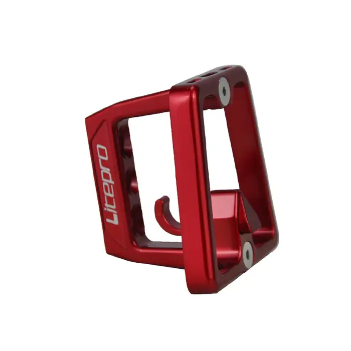 Litepro – plaquette nasale de cochon fendue pour vélo pliant, pour Brompton, étagère avant à 3 trous
