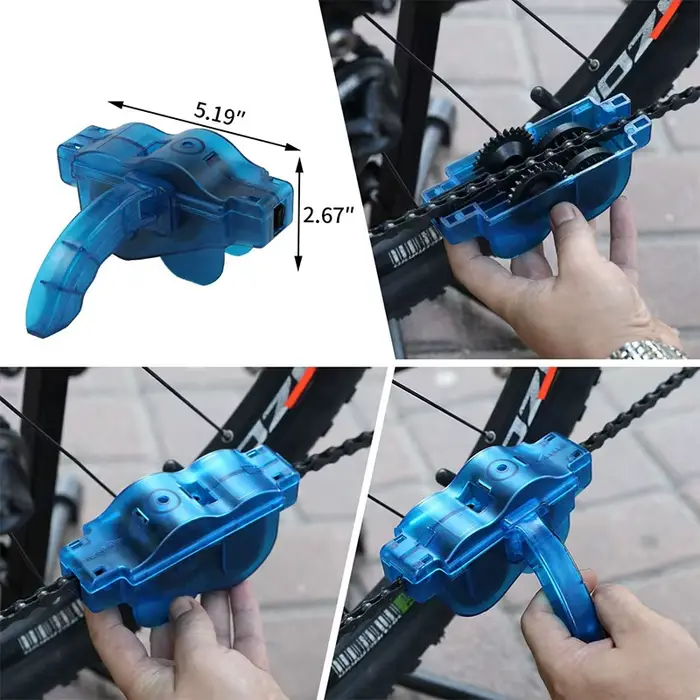 Nettoyeur de chaîne de vélo Portable