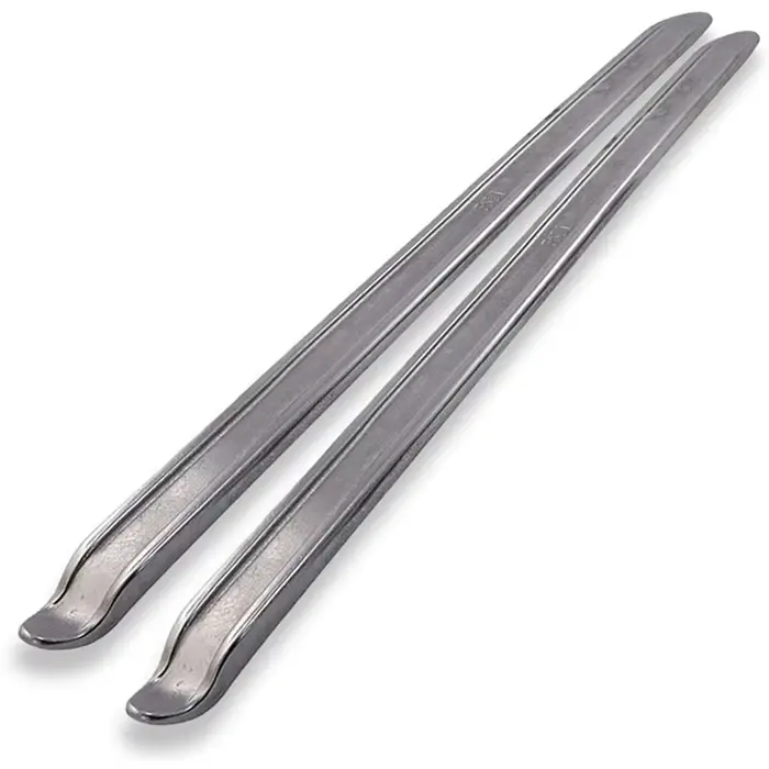 Kit de réparation de pneus en acier haute résistance pour moto vélo et scooter outils de levage ergonomiques couleur indigo pour voyage et garage