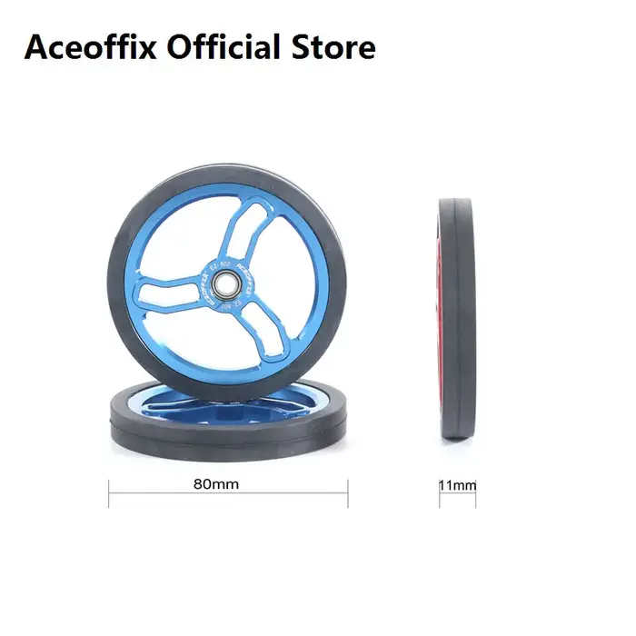 Aceoffix 80mm roue facile EZ-802 pour Bromsilice Vélo Accessoires En Alliage D'aluminium