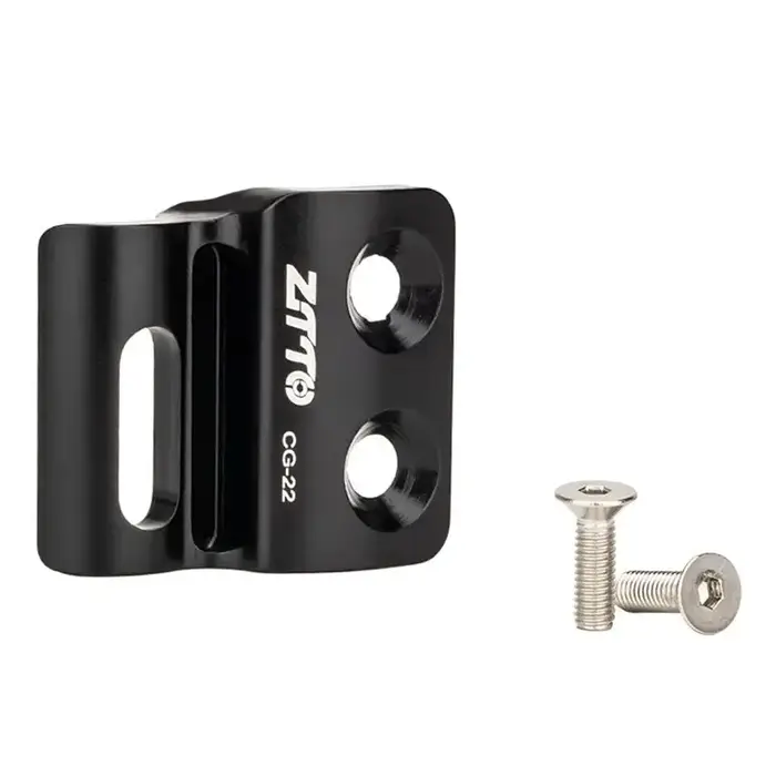 ZTTO Patte de dérailleur avant en alliage d'aluminium compatible cadre carbone fixation directe pour vélos de gravier