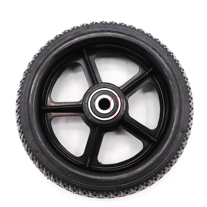 Roue pleine anti-explosion 165x45, pièces de rechange pour pneus, roues de 6,5 pouces adaptées au re