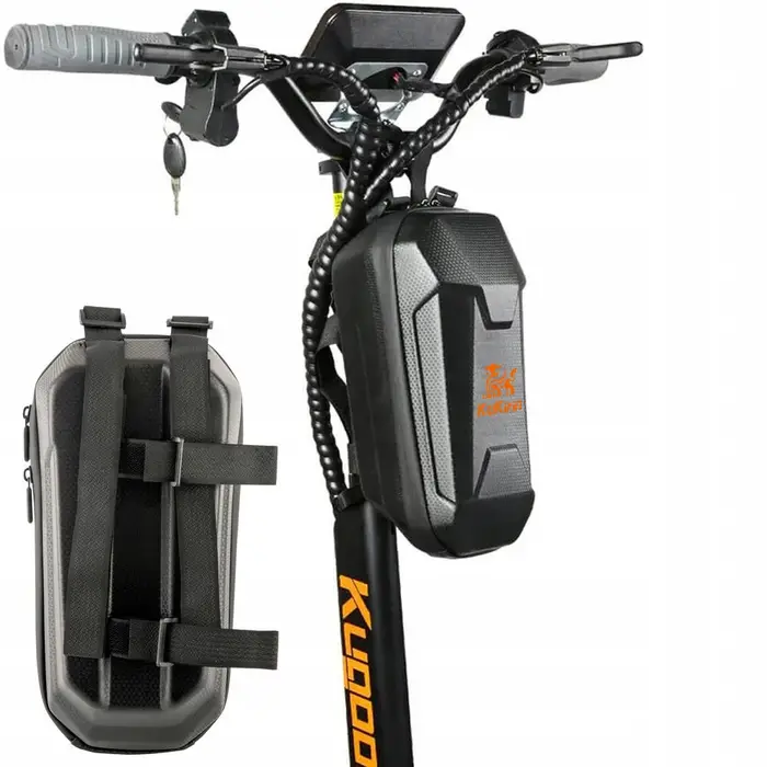 Sac de guidon Kukirin pour trottinette électrique 2L – Organisateur premium rigide et étanche pour montage frontal