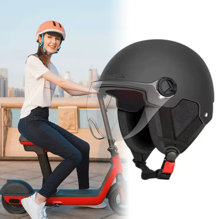 Casque de vélo électrique avec protection auditive