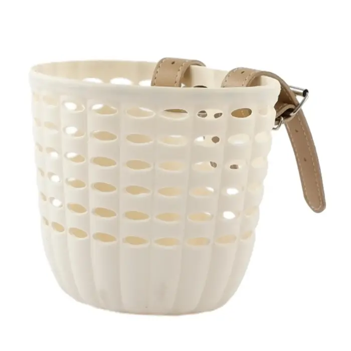 Panier de vélo pour enfants, panier de rangement Durable avec sangles réglables en PU, panier de gui