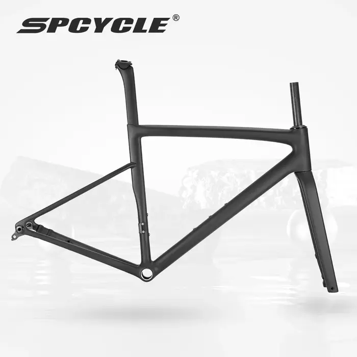 Spcycle 2025 nouveau R088 cadre de vélo de route en carbone frein à disque câble entièrement caché cintre UDH