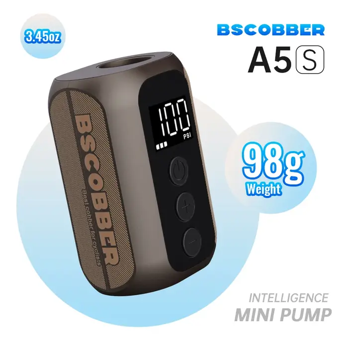BSCOBBER accessoires de vélo vélo électrique gonfleur de pneu Mini Velo pompe à Air Portable remplac