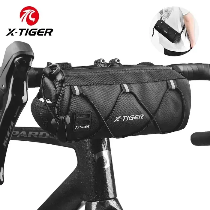 X-TIGER sac de vélo Portable guidon multi-usages grande capacité sac à dos vtt route cyclisme cadre 