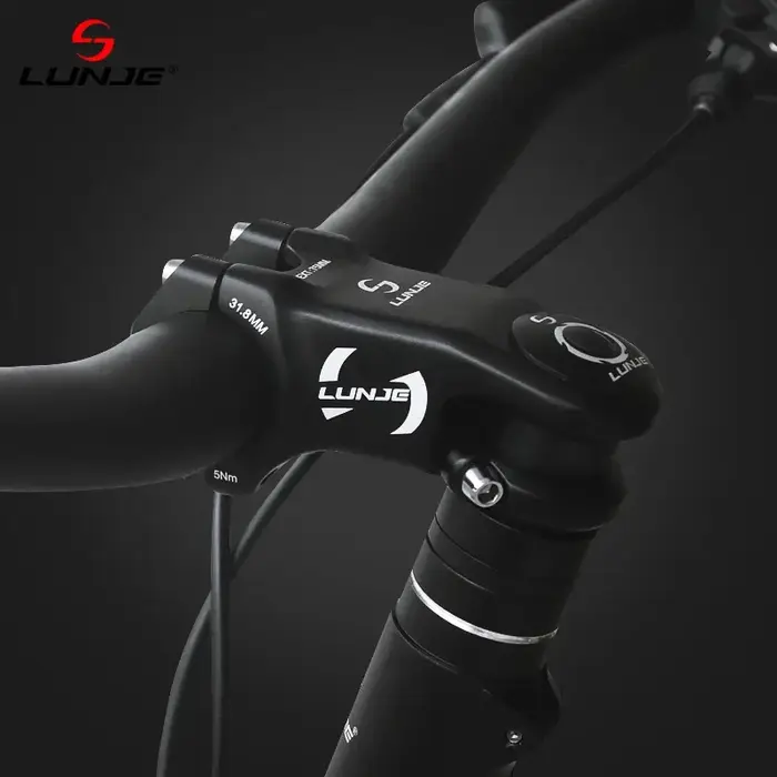 LUNJE 31 8 tige de VTT-15 degrés en alliage d'aluminium forgé