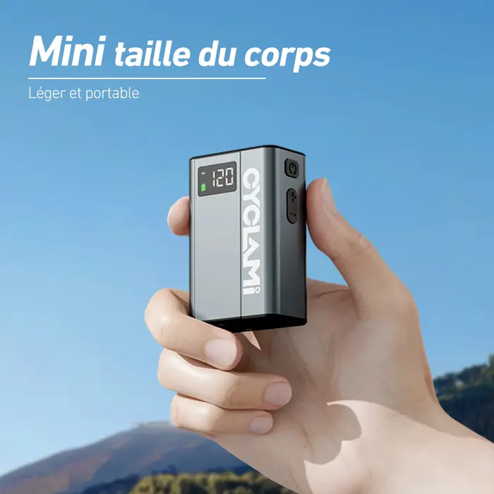 Pompe électrique à Air ultralégère pour vélo CYCLAMI E1