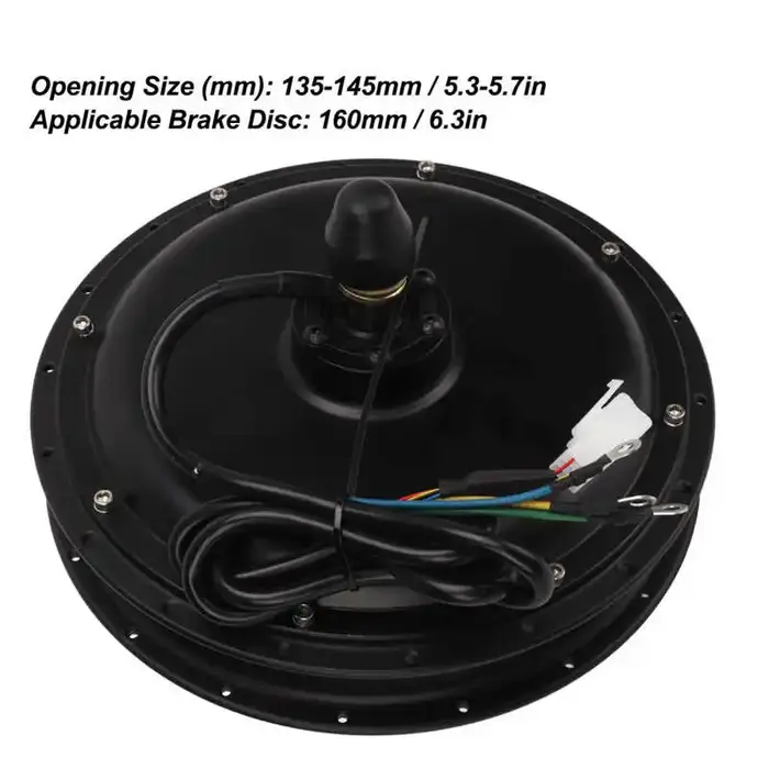 Moteur de moyeu de roue arrière de vélo électrique modifié