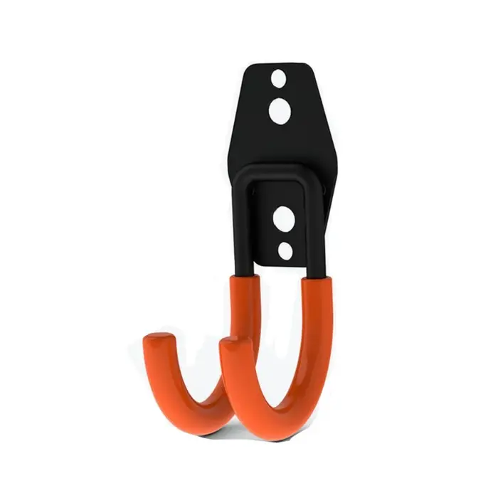 Support mural robuste en métal pour vélo, organisateur de garage, support de suspension pour vélo, s