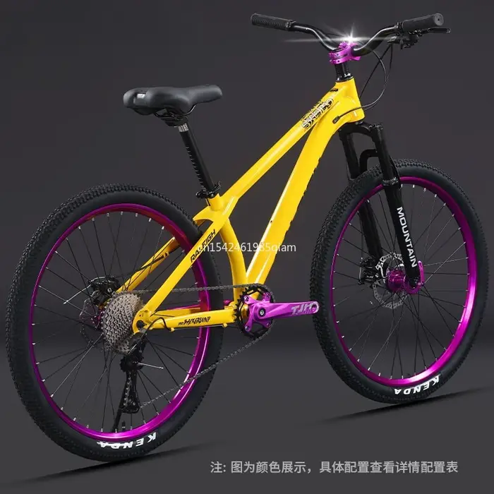 Bicicletas de montagne à pente de saleté pour hommes et femmes