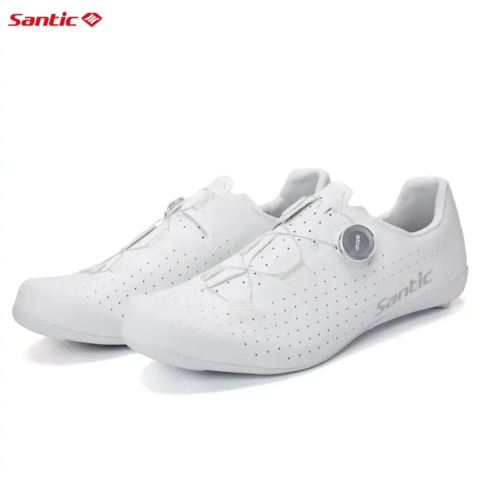 Santic chaussures de cyclisme en Fiber de carbone vêtements de plein air résistant baskets d'équitat