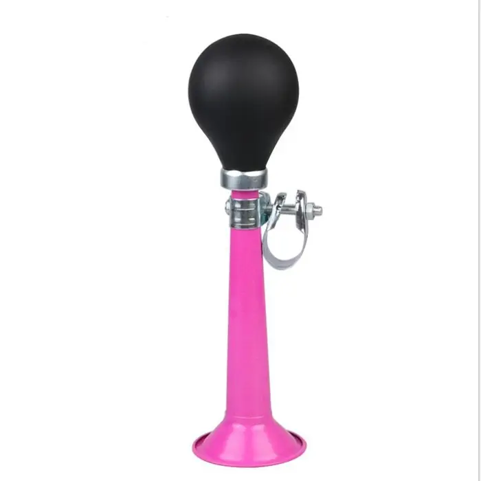 Klaxon à Air en métal pour vélo, trompette, ampoule en caoutchouc à presser, sonnerie de vélo